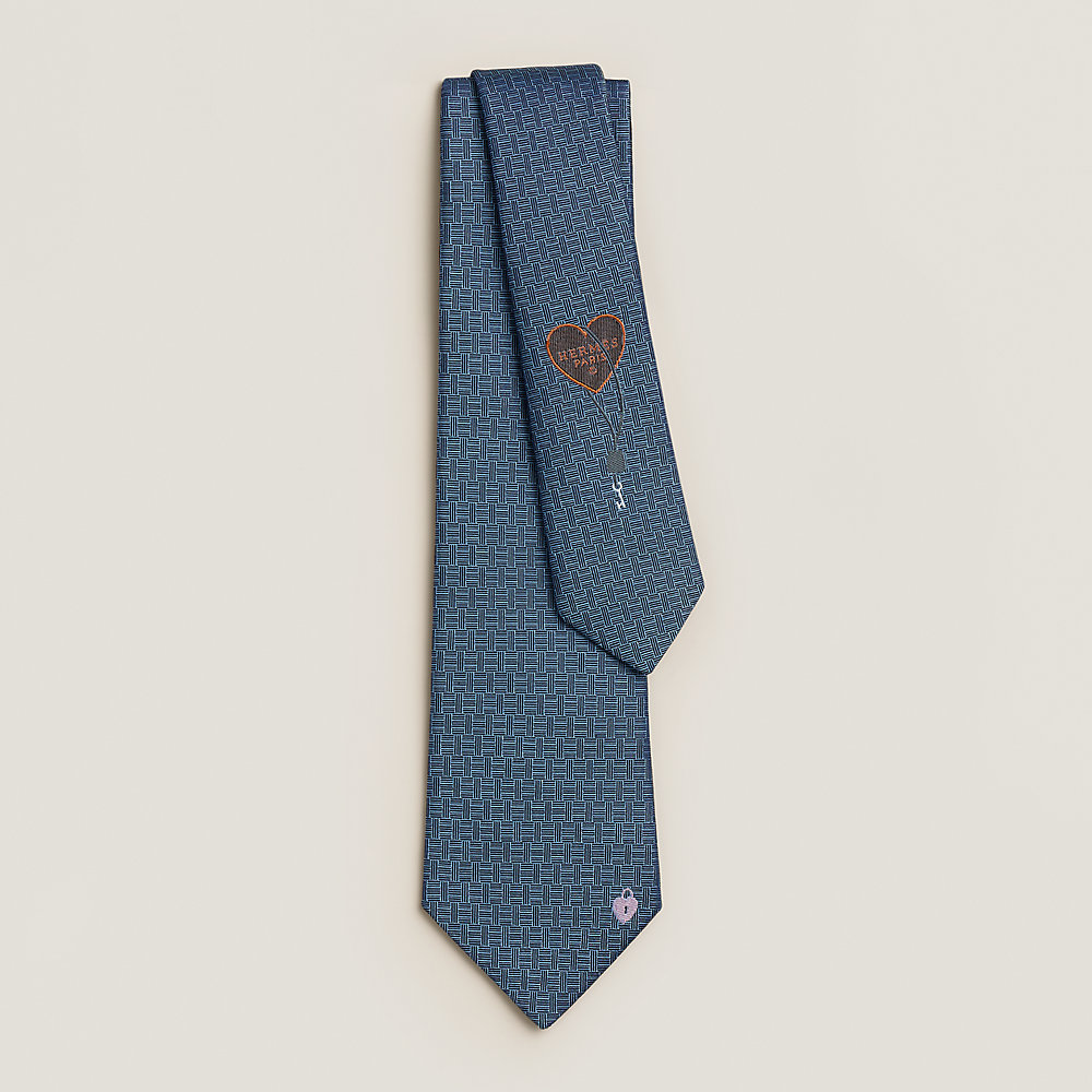 La Clef du Bonheur tie - Pink | Hermès UAE
